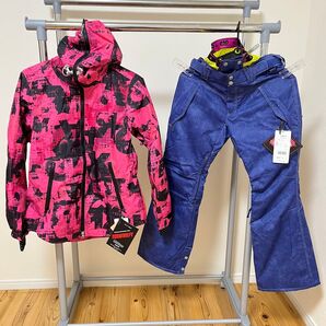 arg / アシックス ウェア上下 S ラズベリー/ブルーベリー NO.8