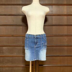 PLASTIC made in USA ストレッチデニムスカート