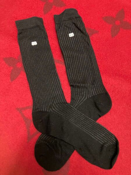 新品 靴下 美脚 ソックススクールソックス ネイビー