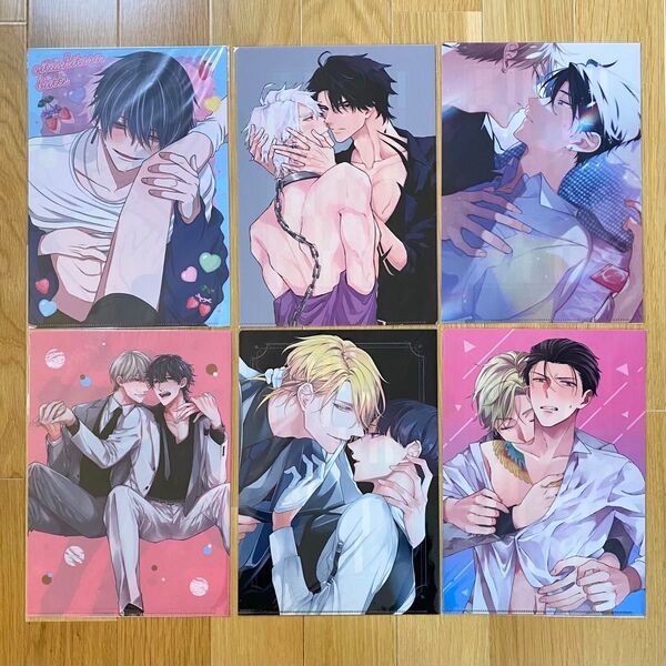 クリアファイル/ちふゆ、鷹、百瀬あん、三川ケイヤ、屋敷シマ、泉くれは