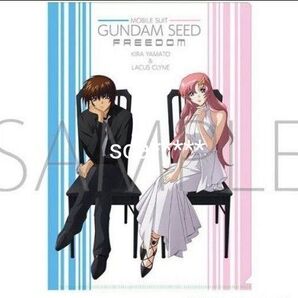 ガンダムSEED FREEDOM アニメイト 特典 クリアファイル キラ ラクス【新品】