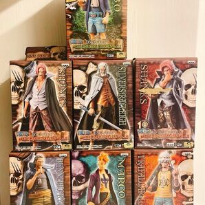 未開封 初期グランドラインメン シャンクスマルコレイリーローサボベックマンサボ