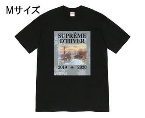 国内 正規品 19AW Supreme D’Hiver Tee Black M 新品 シュプリーム ディヴェール Tシャツ ブラック 黒 19FW