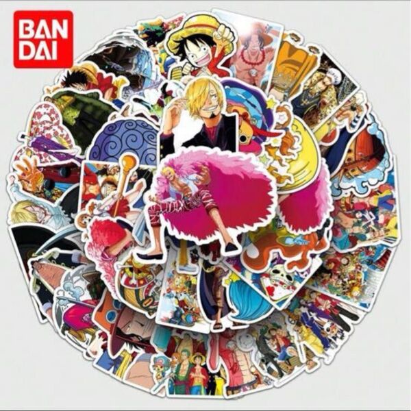 ワンピース ONE PIECE シール ステッカー 約50枚