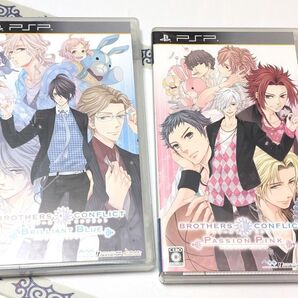 【PSP】 BROTHERS CONFLICT(ブリリアントブルー、パッションピンク) 2点セット