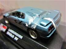 G.space☆ランボルギーニ ダイキャストカーコレクション☆LAMBORGHINI DIABLO SV メタリックライトブルー☆1/72☆Yodel2007_画像4