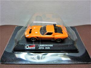 G.space☆ランボルギーニ ダイキャストカーコレクションVol.2☆LAMBORGHINI JOTA SVR オレンジ☆1/72☆G.arrows2007