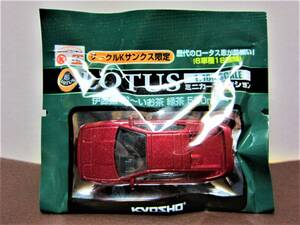 京商1/100☆ロータスミニカーコレクション★LOTUS ESPRIT V8 メタリックレッド★KYOSHO2007