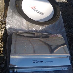 ウーハーアンプセット ステレオパワーアンプ