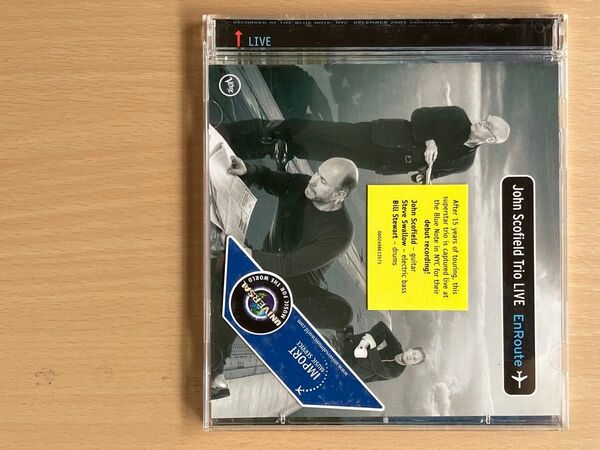 John Scofield trio LIVE EnRoute CD