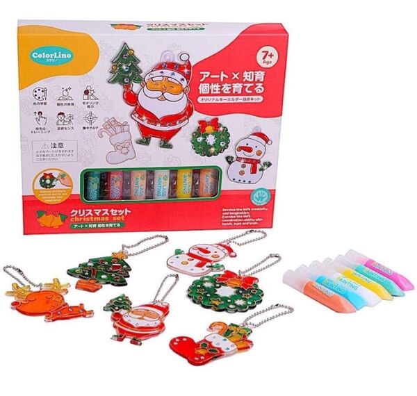 ColorLino クリスマスセット キーホルダー 自作キット おもちゃ メイキングトイ