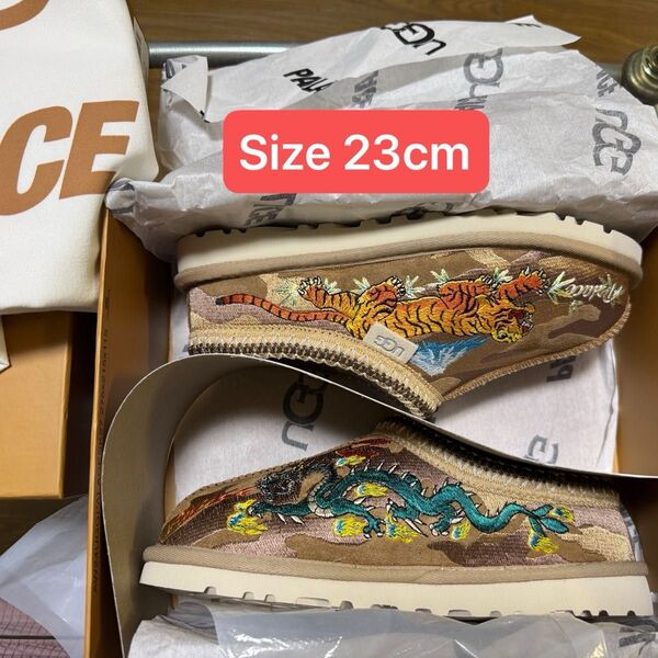 Palace × UGG Tasman Slipper Burnt Camo