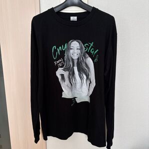 【新品】 Crystal Kay クリスタル シャツ 長袖Tシャツ