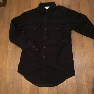  новый товар солнечный rolan вельвет рубашка XS чёрный абсолютный подлинный товар 