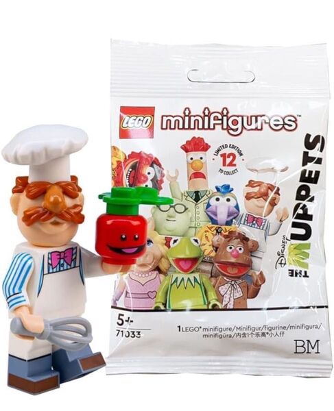 新品 未使用 LEGO レゴ 71033 ミニフィグ シリーズ ザ・マペッツ シリーズ シェフ ミニフィギュア