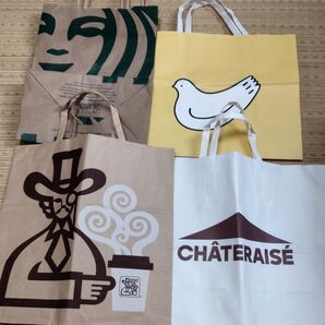 色んなショップの紙袋セット