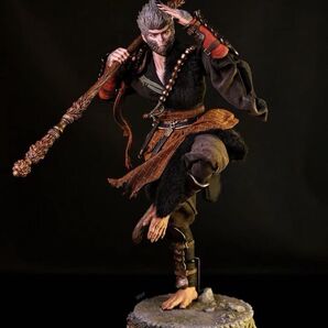 「黒神話:悟空」 斉天大聖 フィギュア 可動フィギュア PVC製 着色済み完成品 孫悟空/天命に立ち向かう