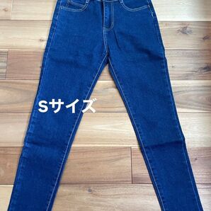 Sサイズ ダークブルー スキニーデニム 未使用