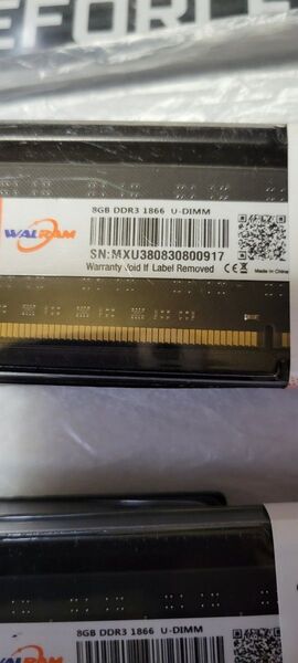 新品d3最速1866の8Gメモリ1枚