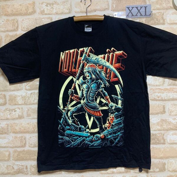 モトリークルー Tシャツ XXLサイズ 半袖 モトリー・クルー(Mtley Cre)バンド バンT