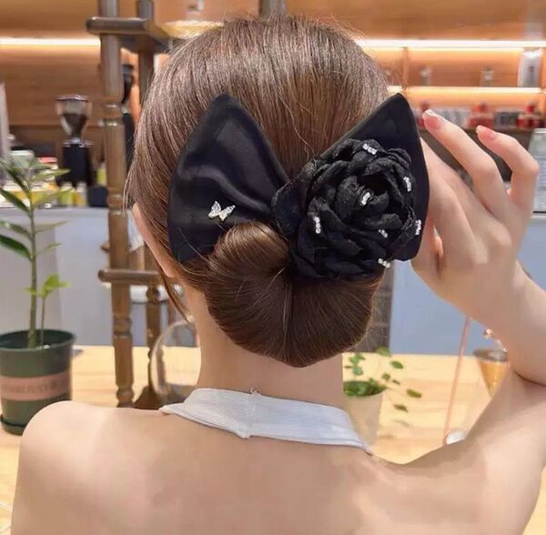 かんざし バレッタ ヘアアクセサリー 成人式 和装 卒業式 髪飾り 髪をアップ用