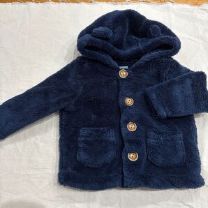 ベビー くまさん カーディガン ボアコート babyGap
