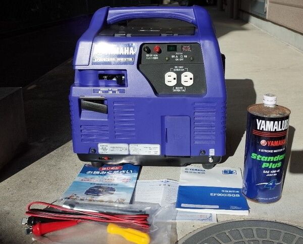 EF900iSGB_YAMAHAカセットボンベ用発電機中古
