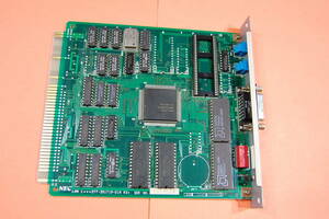 PC98 Cバス用 インターフェースボード NEC LBS-701 通信ボード？ 明細不明 ジャンク扱いにて 9028 