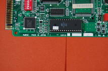 PC98 Cバス用 インターフェースボード NEC純正 FAXモデム G8YLB A3. 動作未確認 ジャンク扱いにて 2055S _画像2