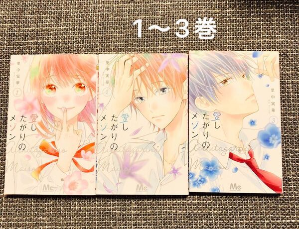 愛したがりのメゾン 1〜3巻(マーガレットコミックス) 里中実華/著