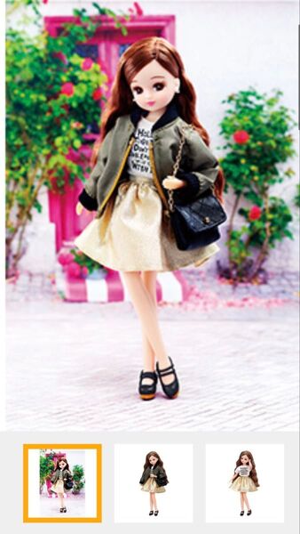 リカちゃん ビジューシリーズ シャイニーデート ドレスセット