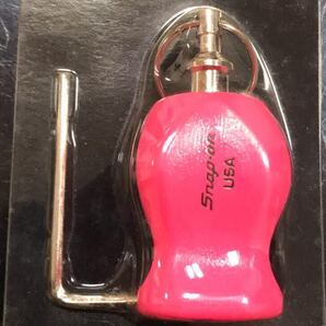 SNAP ON スナップオン グリップ キーホルダー ピンク 稀有品