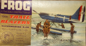 0FROG frog | super marine S6B Schneider Racer (1/72)F169 Trail Blazer s