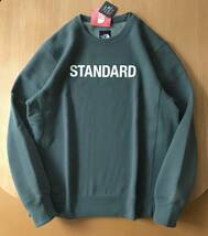 ■完売・限定■日本製 THE NORTH FACE standard / STANDARD CREW / OG オスカー グリーン / XL / ノースフェイス スウェット シャツ_画像1