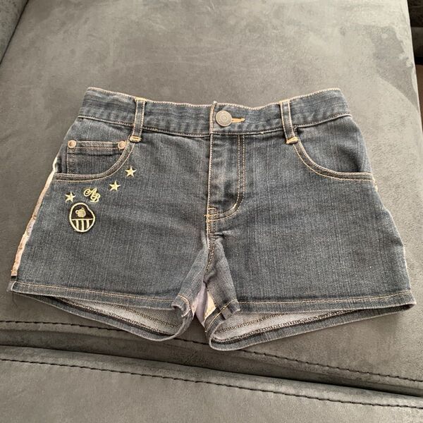 エンジェルブルー デニムショートパンツ