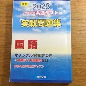 駿台 大学入学共通テスト 実戦問題集 国語