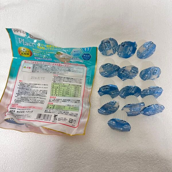 ペティオ(Petio) プラクト 無添加 砂糖ゼロ ヨーグルト風味ゼリー プラズマ乳酸菌 15個入× 1、バラ13個