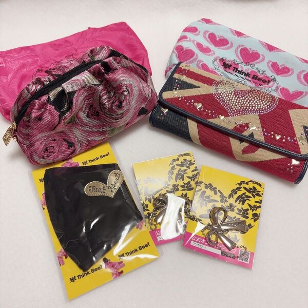 thinkbee! シンクビー! 財布,ポーチ,マスク,チャーム