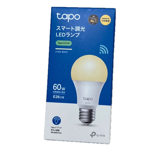 TP-Link Tapo アレクサ 対応 スマート LED 調光タイプ マルチカラー E26 800lm 電球色 Echo