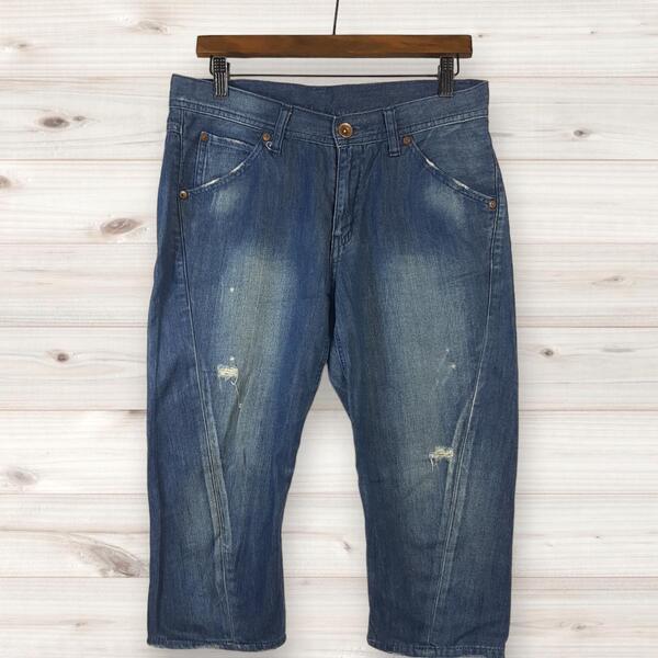 C0378 ユニクロ UNIQLO ダメージジーンズ デニム ジーンズ ジーパン (25)