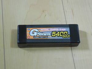1-226 G POWER 5400 60C+ Li-PO 7.4V 