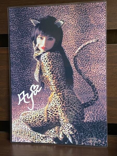 浜崎あゆみ ラミネート ハンドメイド A4サイズ