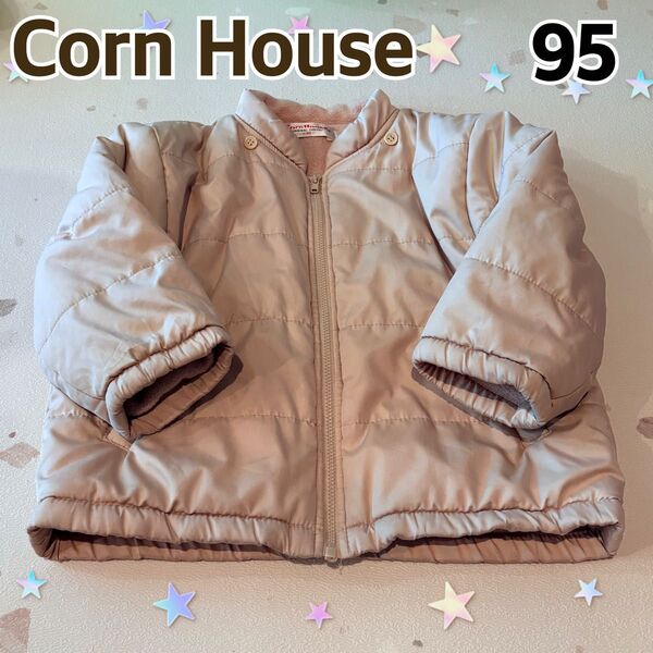 Corn House コーンハウス ダウン 中綿ジャケット ベージュ 95
