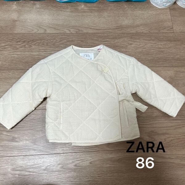 ZARA 86サイズ キルティング アウター