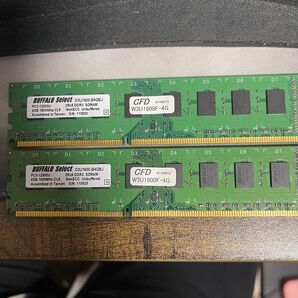 BUFFALO DDR3 PC3-12800u 4GB×2 合計8G