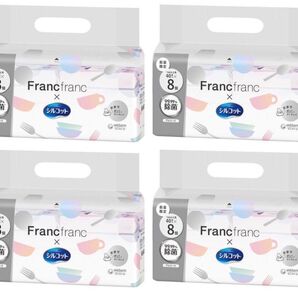 シルコットフランフラン企画限定品(40枚×8個)4セット