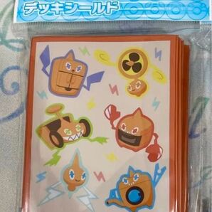ポケモンカードゲーム デッキシールド スリーブ フォルムチェンジ !? ロトム 新品未開封