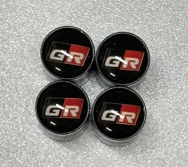 ★ GR エアバルブキャップ 黒 ★