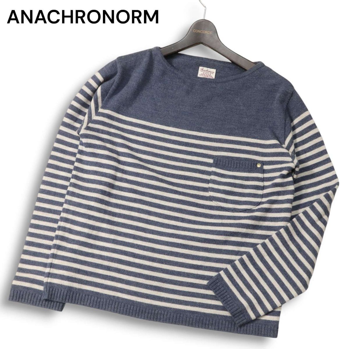 ANACHRONORM/アナクロノーム 90's MULTIBORDER L/S T-SHIRT
