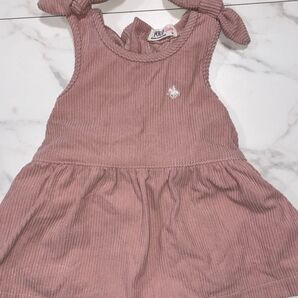 POLO Baby コーデュロイ ワンピース風ロンパース